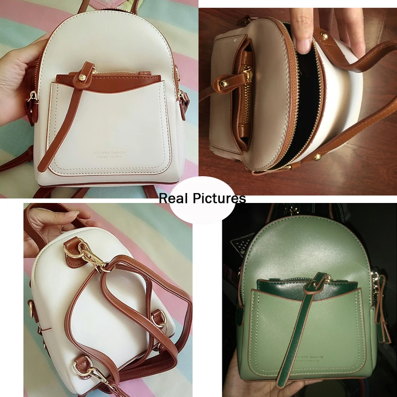 Кожаный рюкзак DORANMI для женщин 2020 мини рюкзаки Женский школьный ранец