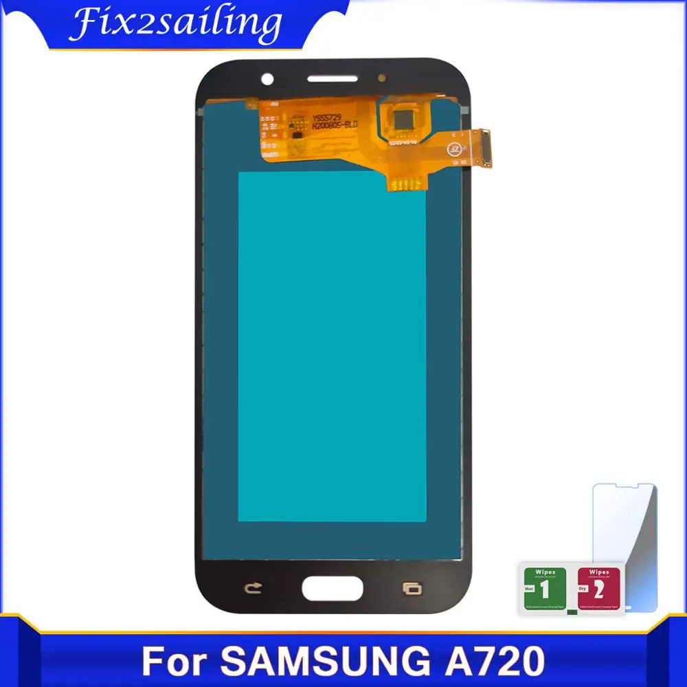 100% протестированный 5 7 ''ЖК дисплей для Samsung Galaxy A7 2017 A720 TFT incell LCD A720F SM ЖК