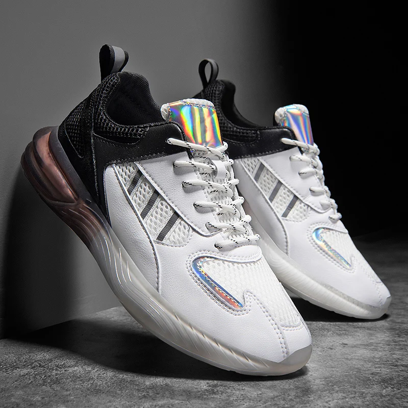 

Men Casual Shoes Sneakers Fashion Light Breathable Man 2020 Blade Air Mesh Summer Slip On New Running Mens