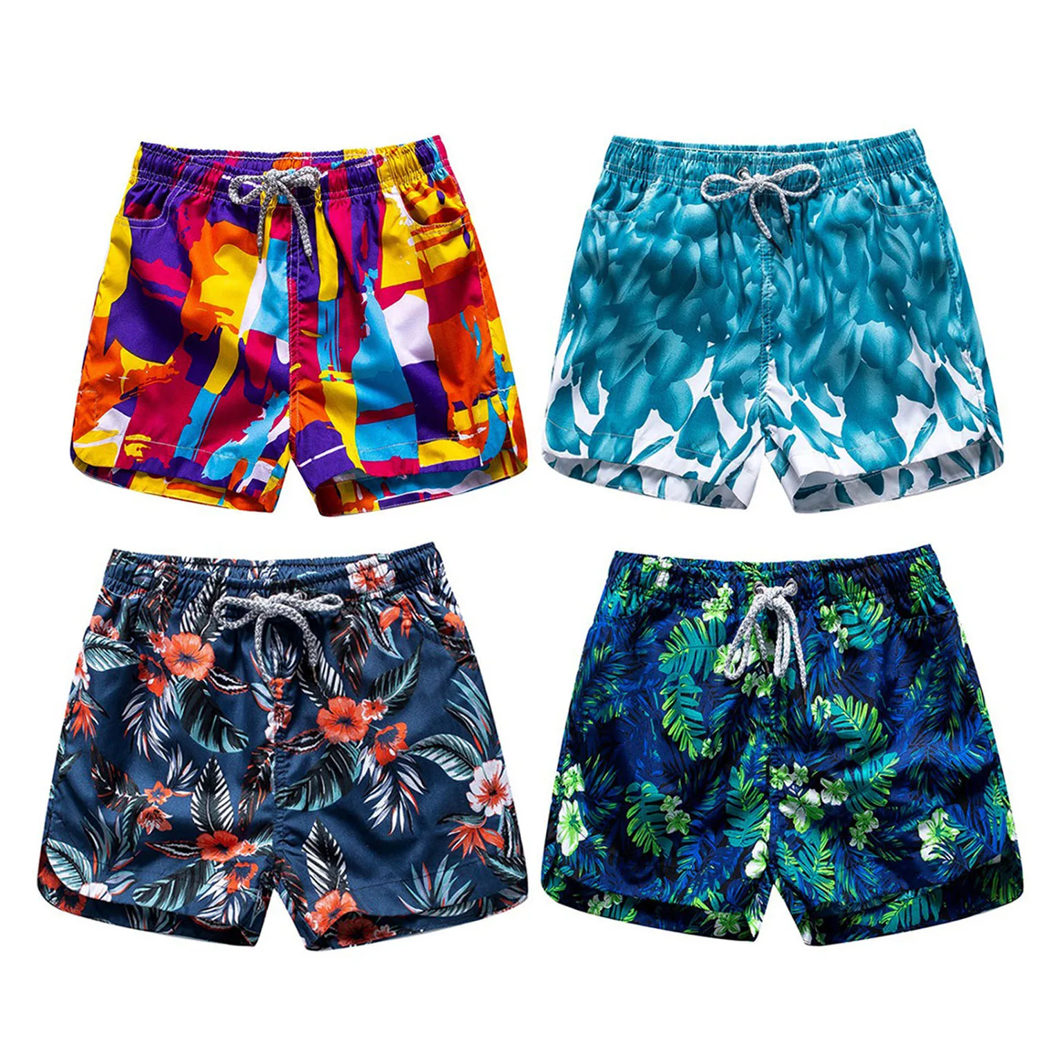

Women Fashion Print Shorts Summer Beach Board Shorts Summer Surf Shorts Swim Trunks Bathing Suits Quick Dry Breathable Fabric