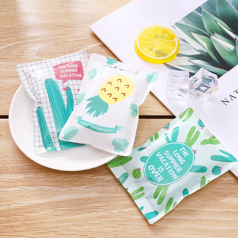 Мешок для льда милый портативный летний охлаждающий холодный компресс