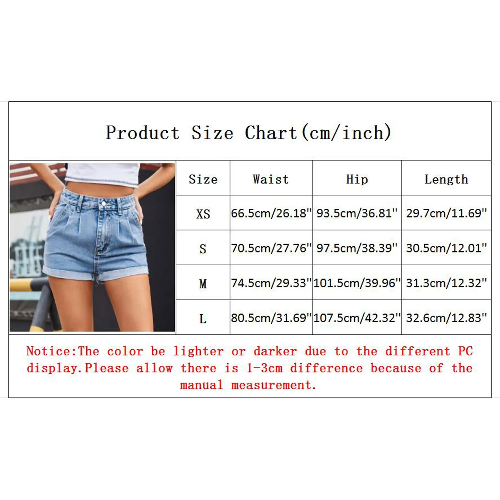 

Jaycosin Shorts Jeans Women 2021 Ladies Summer Harajuku High Waisted Skinny Fashion Casual Denim Straight Shorts Feminino
