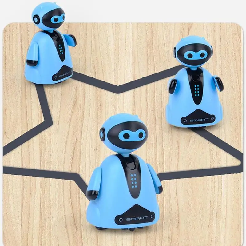 Индукционный робот игрушка для нарисовки питомцев Черная Трасса автоматическая