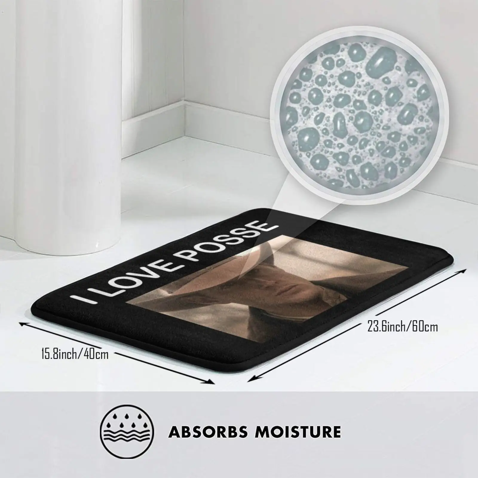 I Love Posse коврик для входной двери ванной Kanjozoku Kanjo Style Civic Racing Eg Eg6 крышка