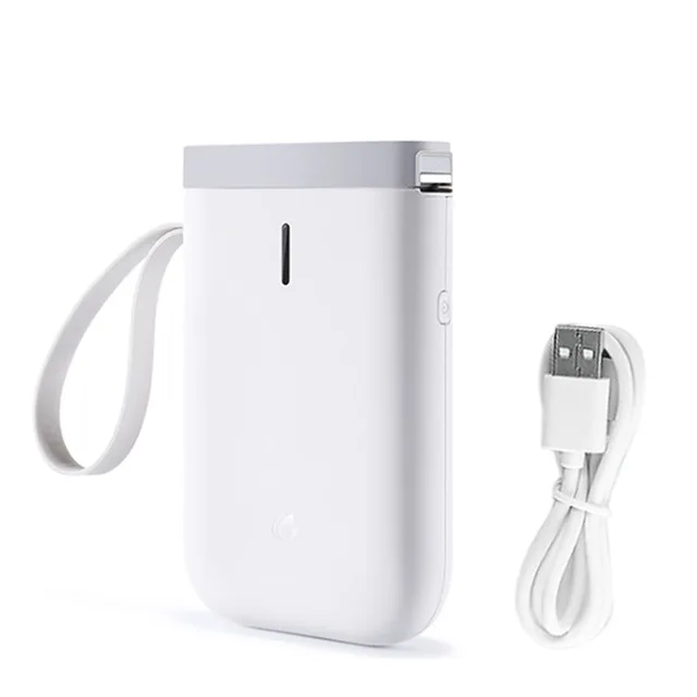 Мини принтер для этикеток беспроводной портативный термопринтер с bluetooth