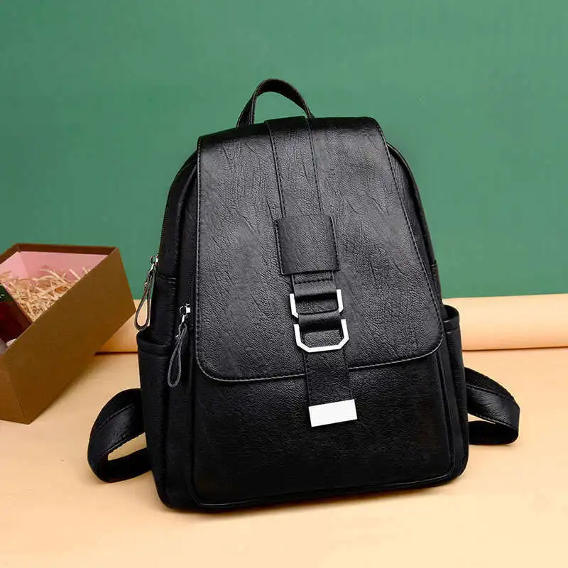 Женские кожаные рюкзаки, высокое качество, Sac A Dos, школьные сумки для девочек, для путешествий, Дамский рюкзак, твердые, большой емкости, рюкзаки для женщин