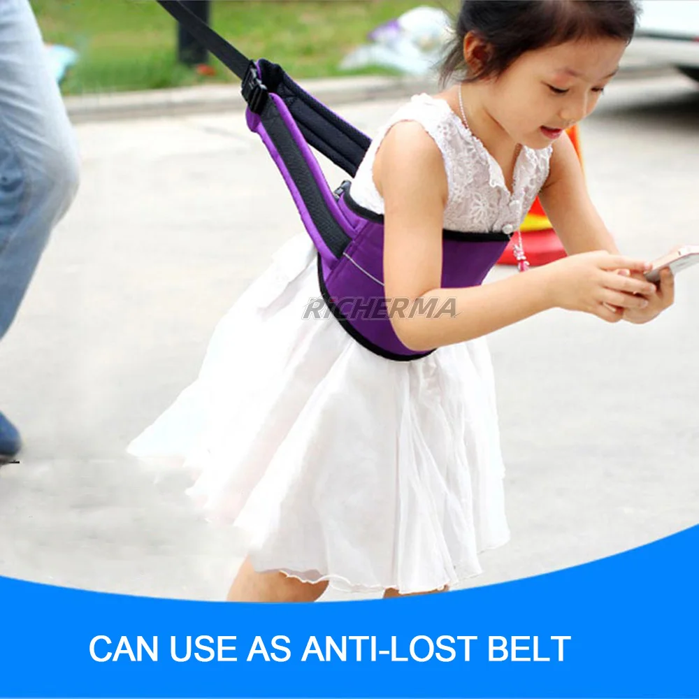 Richerma Мотоцикл Регулируемый ремень безопасности прочный мотоцикл для детей