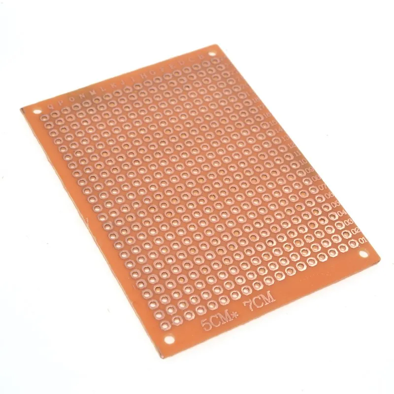 Плата WAVGAT 5*7 PCB 5x7 5 см 7 DIY Прототип бумага универсальная плата желтая 10 шт. |