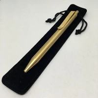 new brass ballpoint click pen tactical mechanical pen edc pen outdoor tools