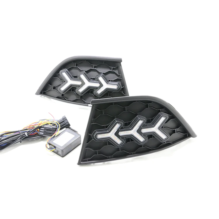 Для MG GT 2014-2018 с динамическим движущимся желтым сигналом поворота и синим ночным