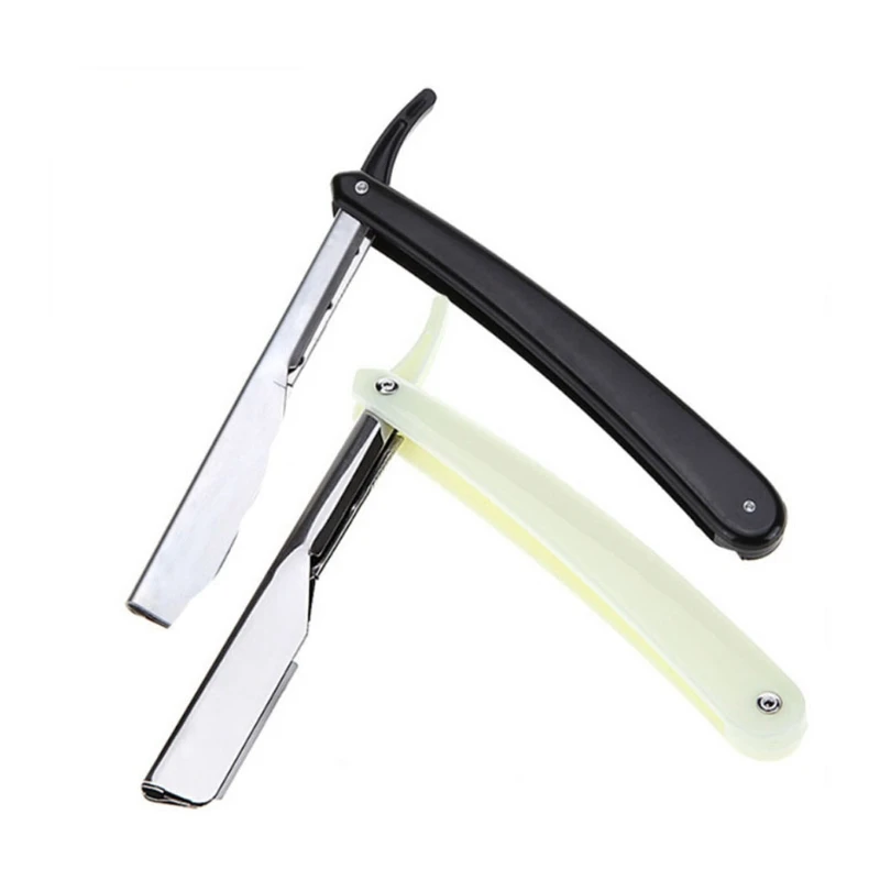 Профессиональная парикмахерская бритва с прямыми краями 100 шт. лезвий из