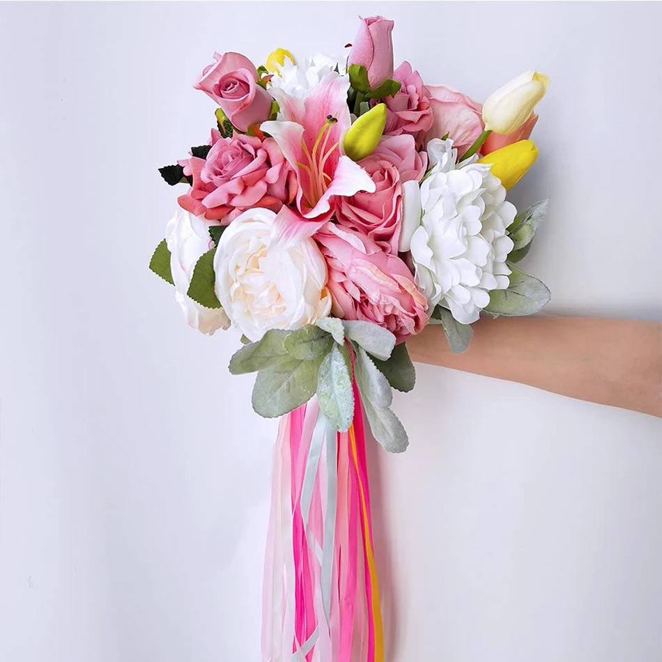 25 ярдов мм натуральная атласная лента аксессуары сделай сам в рулоне бант