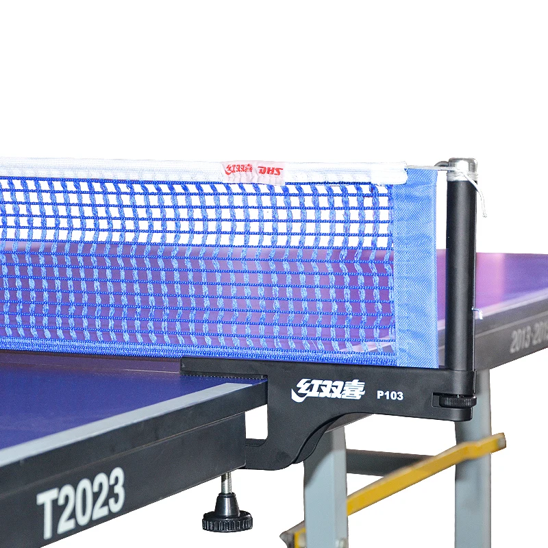 

TT RED DOUBLE HAPPINESS Table Tennis Post Block P103 Portable Table Net Net Stand of Table Tennis Table