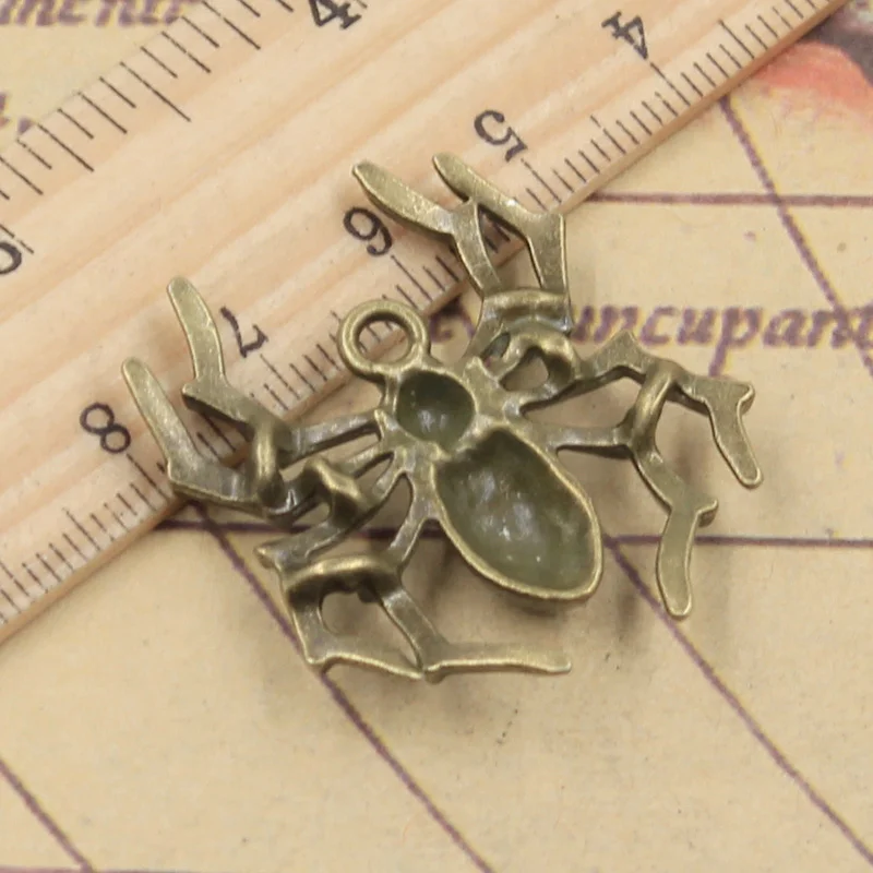 6 шт. подвески в виде паука на Хэллоуин 35 х2 мм | Украшения и аксессуары