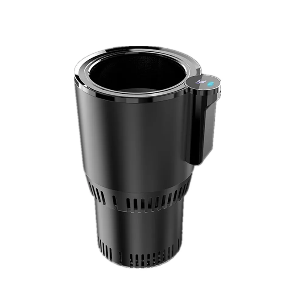 12V Car Cooling Cup 2-in-1 Office Warmer Cooler Smart Digital Display Mug Holder Tumbler Beverage Drinks Can Summer | Автомобили и