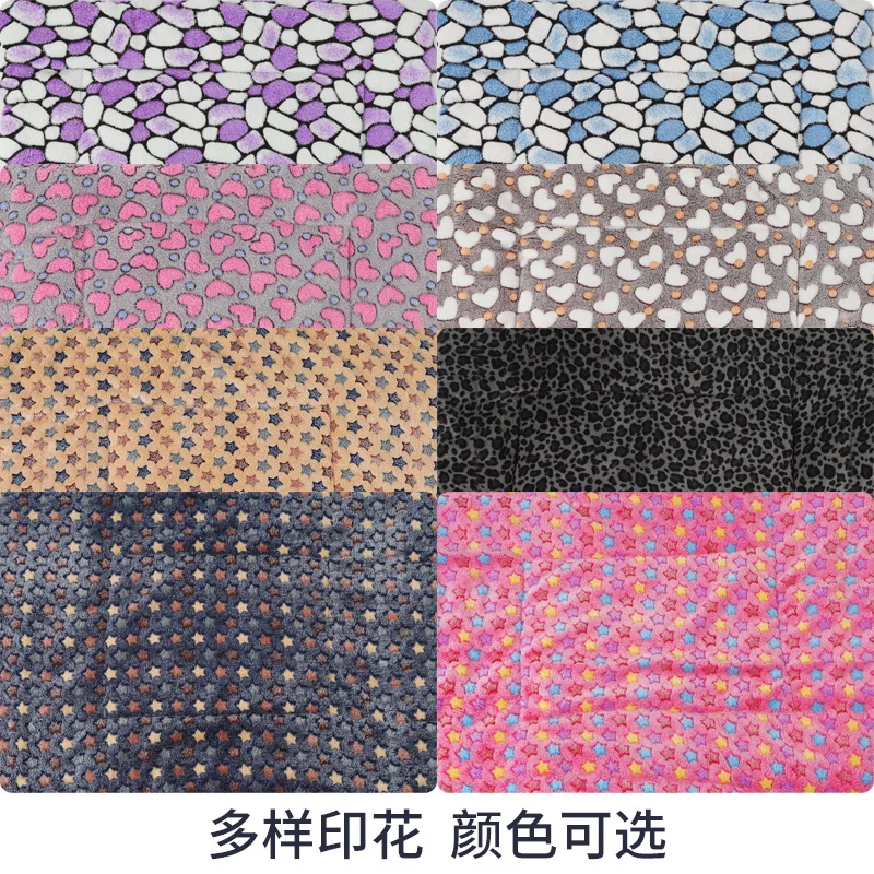 Подушка для домашних животных одеяло сна гнездо фланелевая с трехмерным принтом