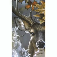 full squareround drill diamond painting animal deer diy picture of rhinestone 5d diamond embroidery cross stitch decor