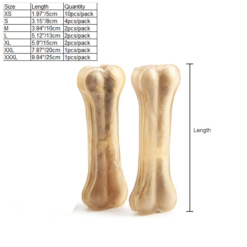 Игрушка для собаки в форме жевательные игрушки поставки коровья кожа кости