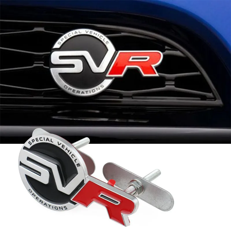 Металлический стикер для кузова автомобиля SV Logo Land Rover defender freelander 2 discovery