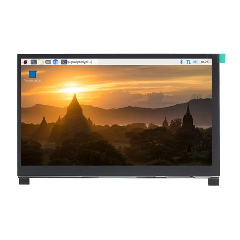 

178-Degree Full Viewing Angle Panel, Suitable for Raspberry Pi 3B + 4B, 7-Inch 1024X600 LCD D Display, with Bracket -H