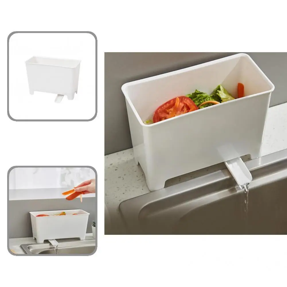 

Strainer Basket Attractive Stable Structure Round Edge Trash Can Lightweight Space-saving Filter Basket