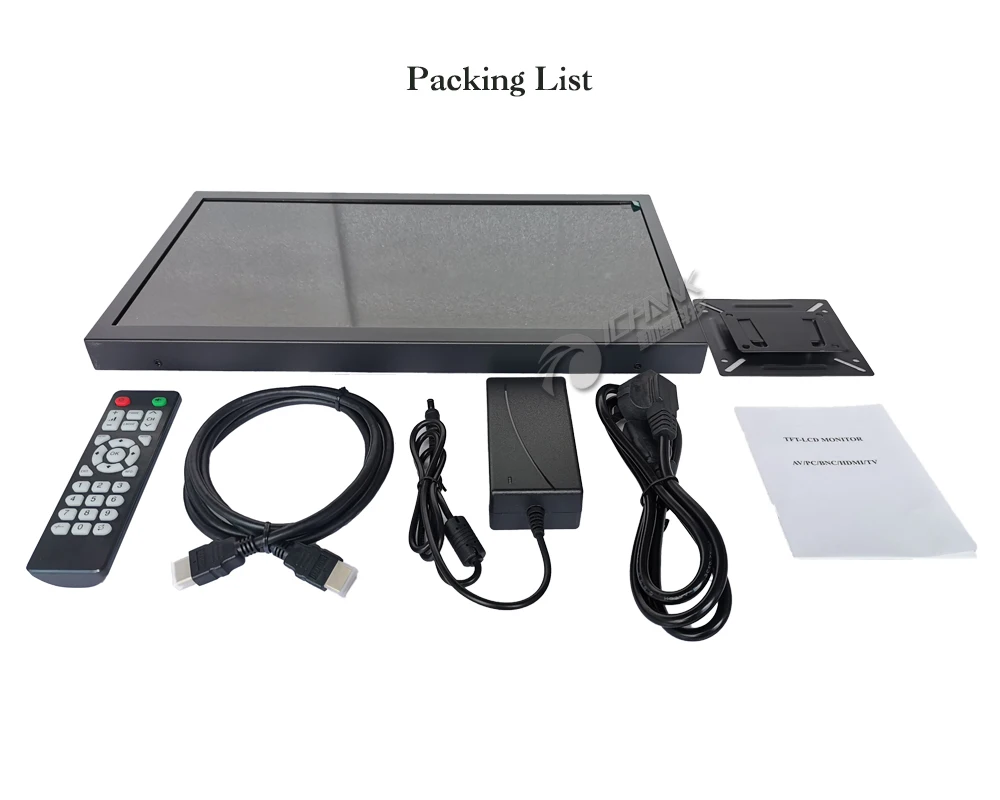 ZB190TN-V592/19 дюймов 1440x900 16:10 широкоформатный BNC HDMI VGA металлический чехол пульт дистанционного управления промышленный ПК монитор ЖК-экран дисплей