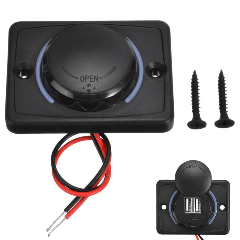 Универсальное автомобильное зарядное устройство с двумя usb портами 12 24 В 3 1 А