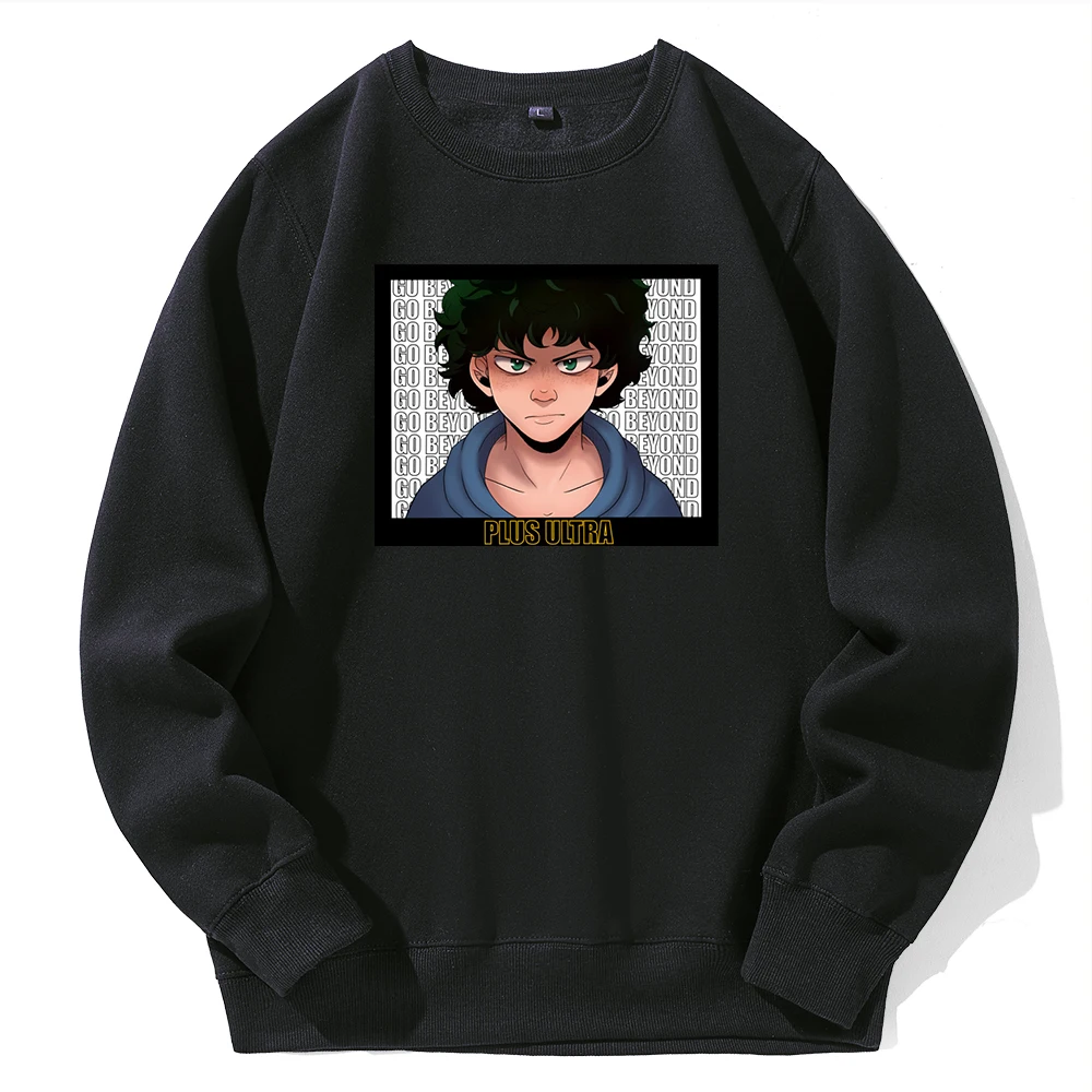 

Худи Midoriya Izuku Fanart для женщин мой герой Академия Ретро аниме Женский свитшот хип-хоп уличные пуловеры с длинным рукавом