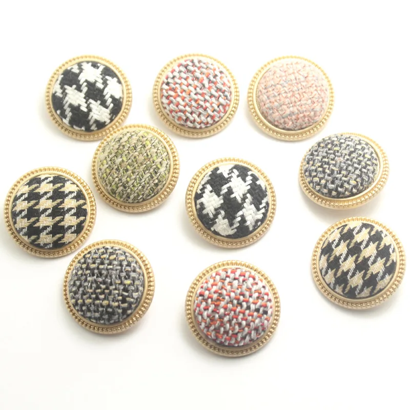 5 шт. 30 мм металлические кнопки для одежды Швейные аксессуары на одежде женские