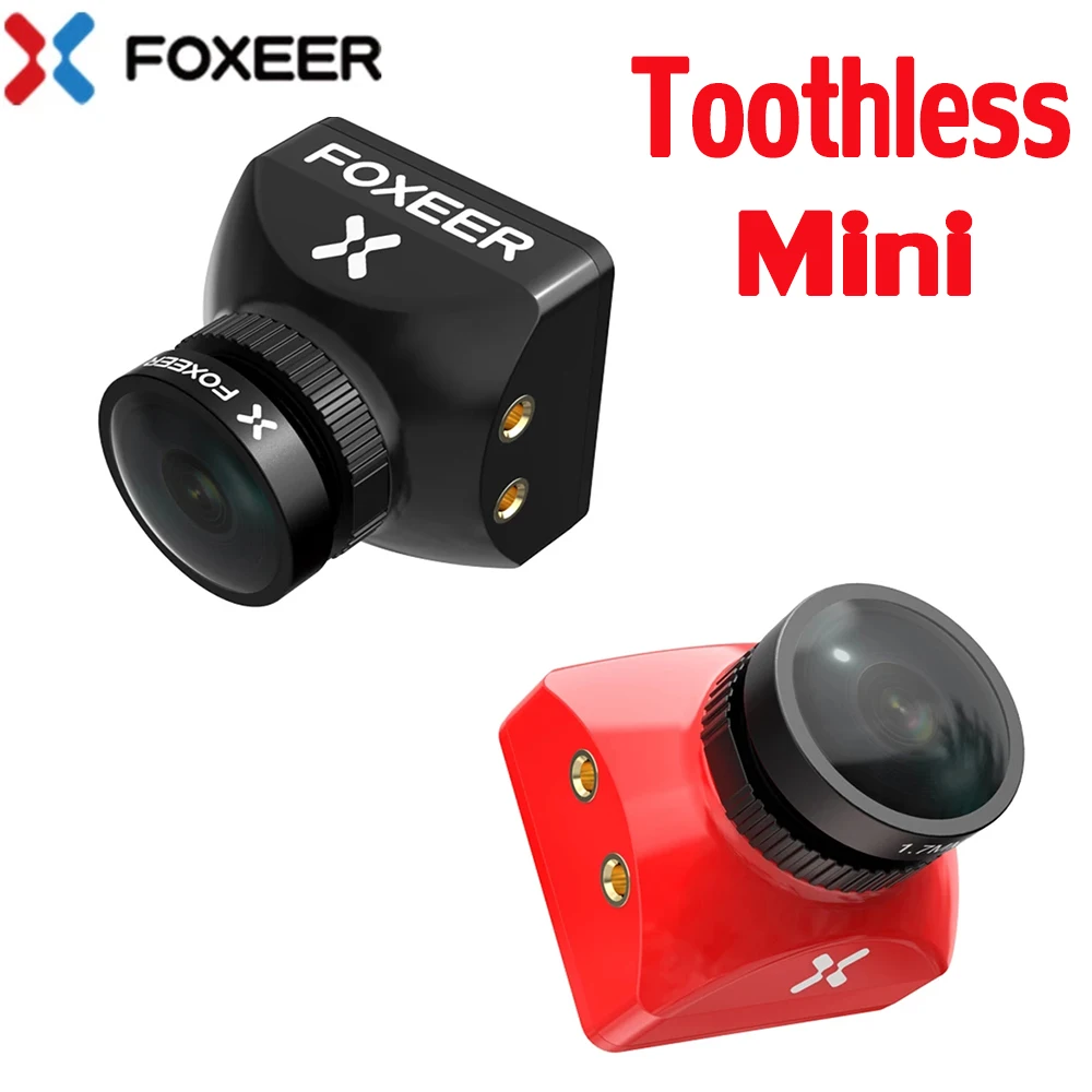 

Foxeer Toothless Mini 2 CMOS 1/2 2.1mm 1200TVL PAL NTSC 4:3 16:9 FPV Camera w/ OSD 4.6-20V Natural Image For RC Drone