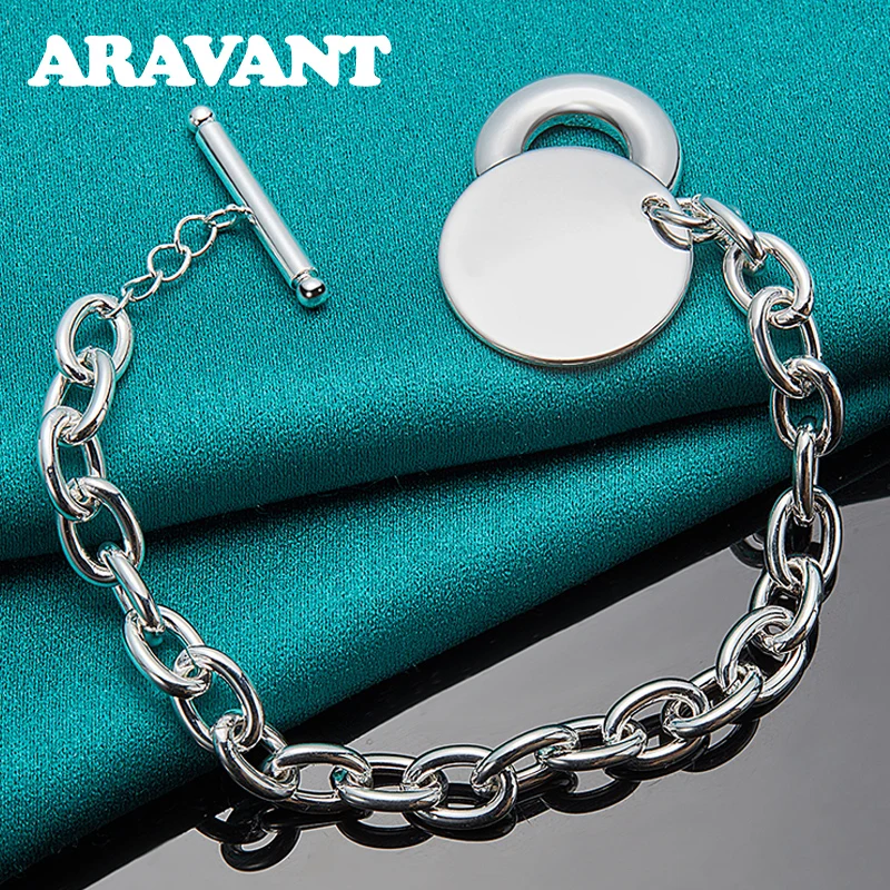 925 Серебро Двойное сердце браслет цепочка для женщин Свадебные Ювелирные изделия