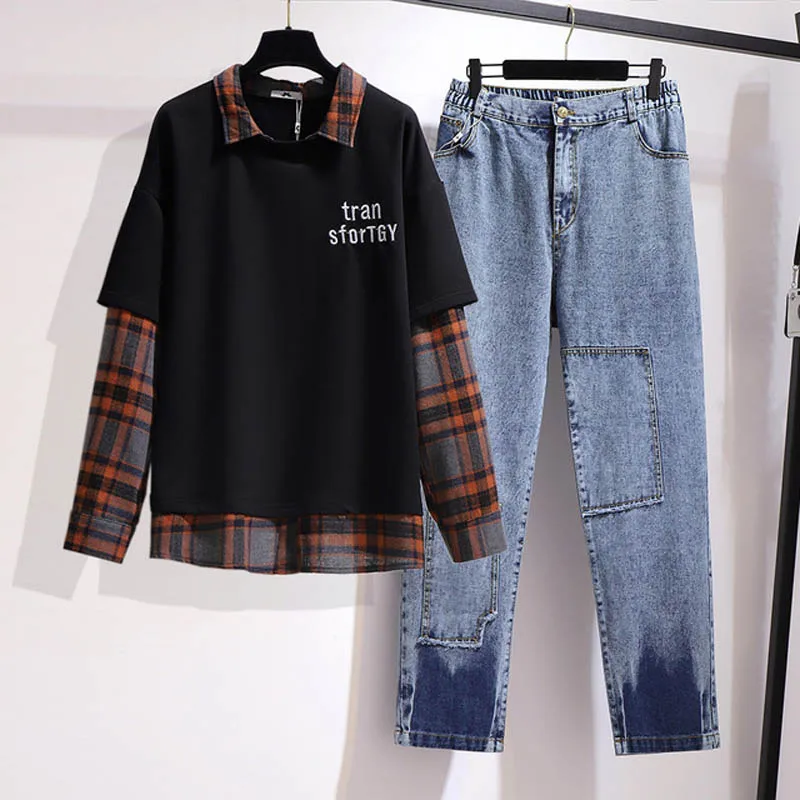 Женский свитшот в шотландскую клетку с длинным рукавом 157 см 6XL 7XL 8XL 9XL 10XL| |