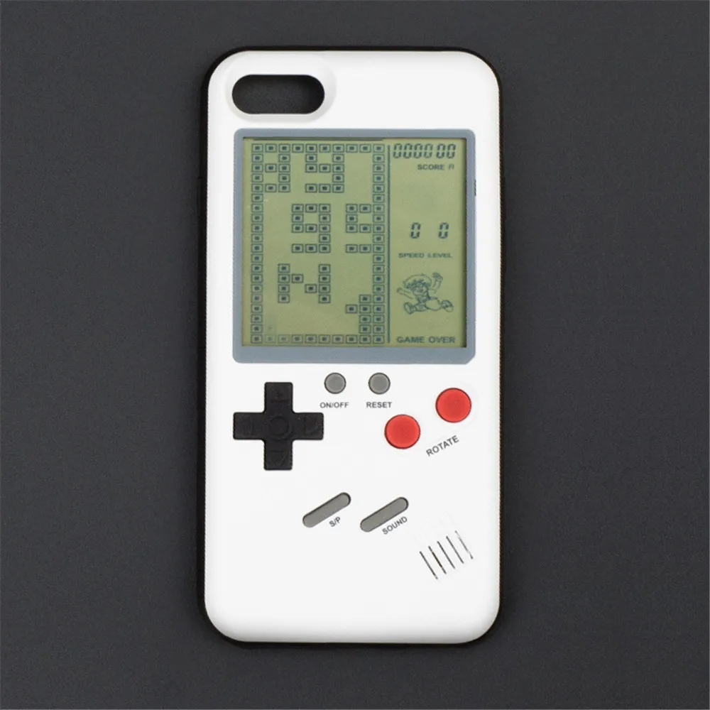 10 шт., чехлы для телефона Gameboy Tetris для Iphone 7, 8 plus, мягкий чехол из ТПУ, чехол для игровой консоли Blokus, чехол для Iphone X 6, 6S plus