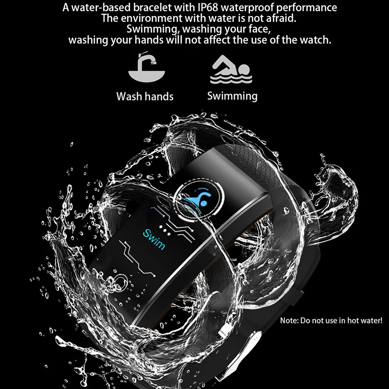 Новые bluetooth QW18 умные часы IOS/Android для мужчин и женщин водонепроницаемые
