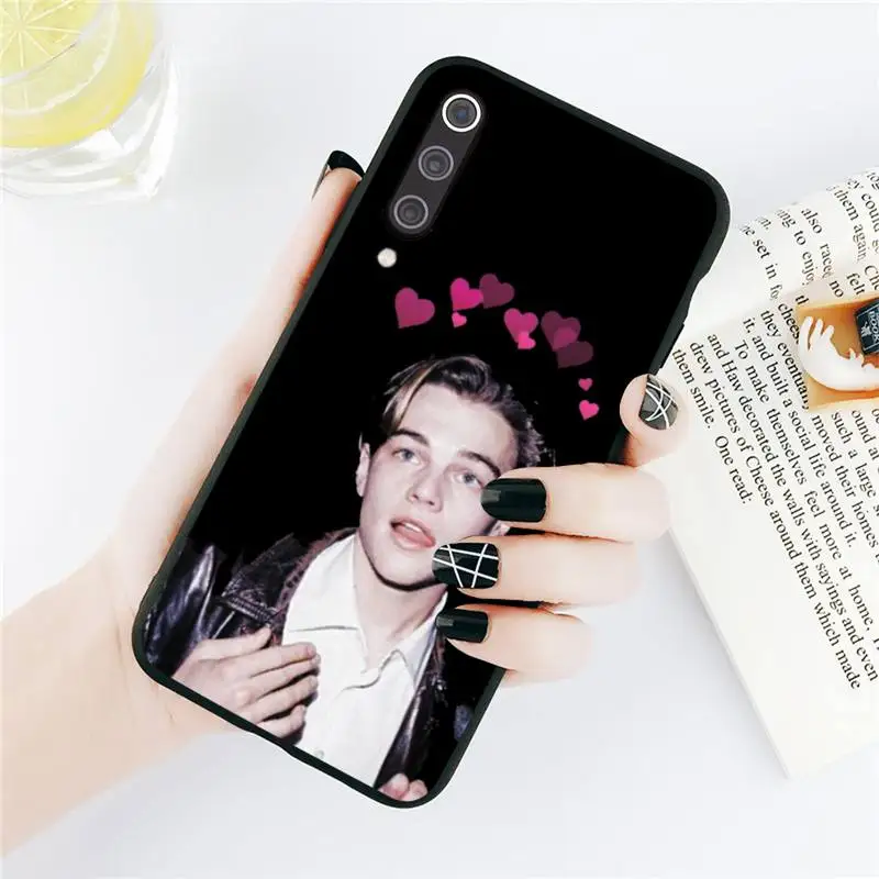 

Leonardo Dicaprio young actor Phone Cases For Xiaomi Redmi note 7 8 9 t k30 max3 9 s 10 pro lite Luxury brand shell funda coque