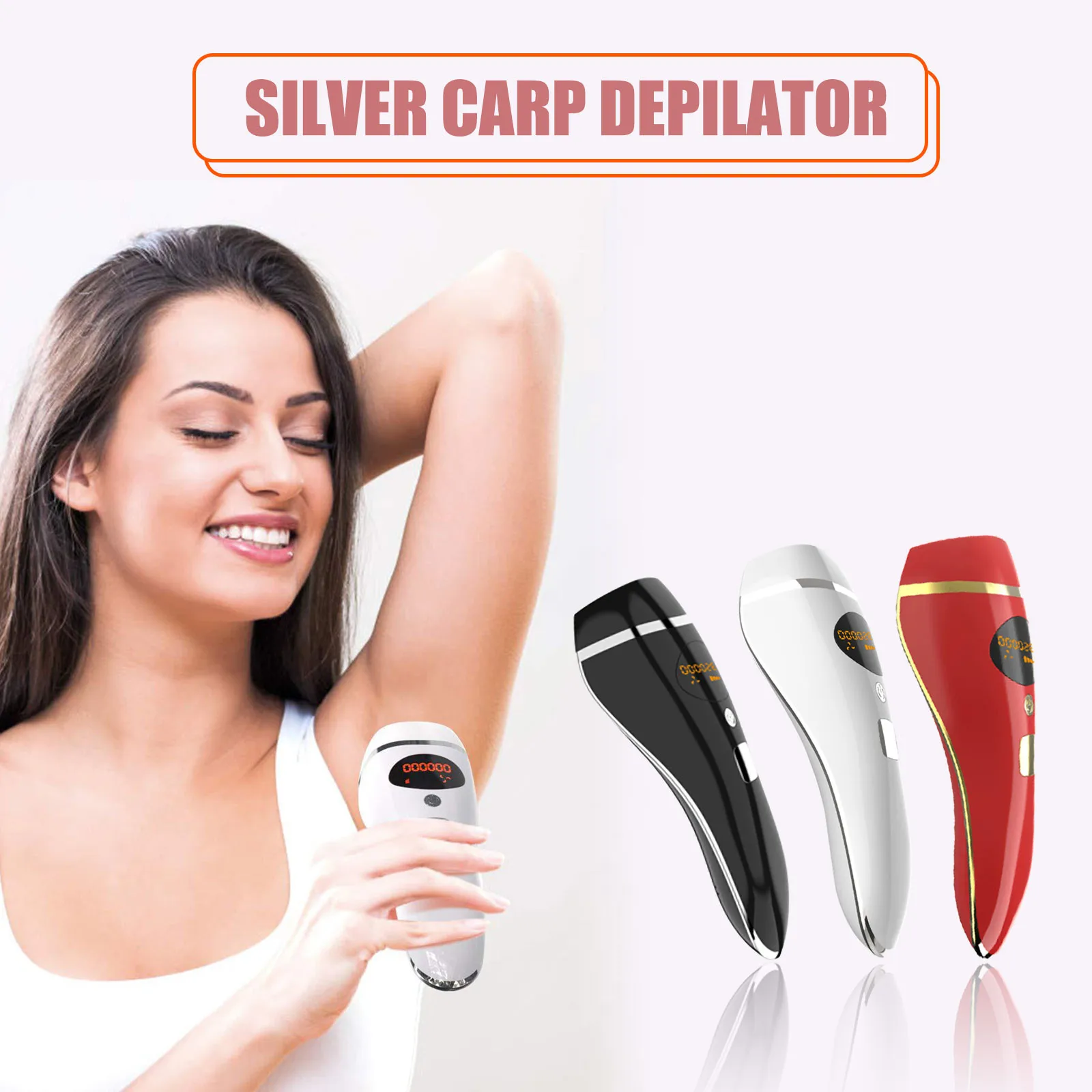 

Аппарат для лазерного удаления волос Ipl 3 в 1, Эпилятор Перманентный с Ipl-лазером, триммер для зоны бикини, Электрический депилятор для женщин ...