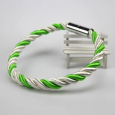 Green and beige Новинка, креативная шторка, магнитная пряжка, простые украшения, украшение для окна, пряжка, держатель, магнитный галстук - Color: Green and beige