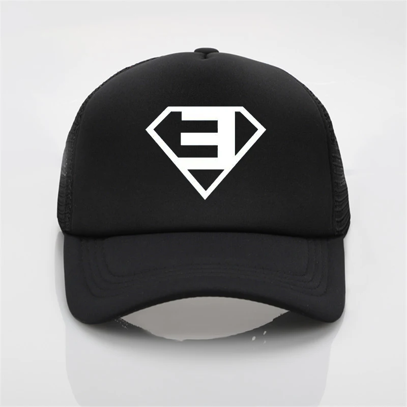 2021 NEW Fashion Mesh cap Eminem Printing baseball hats Men and women Summer Cap New sun hat graffiti baseball cap