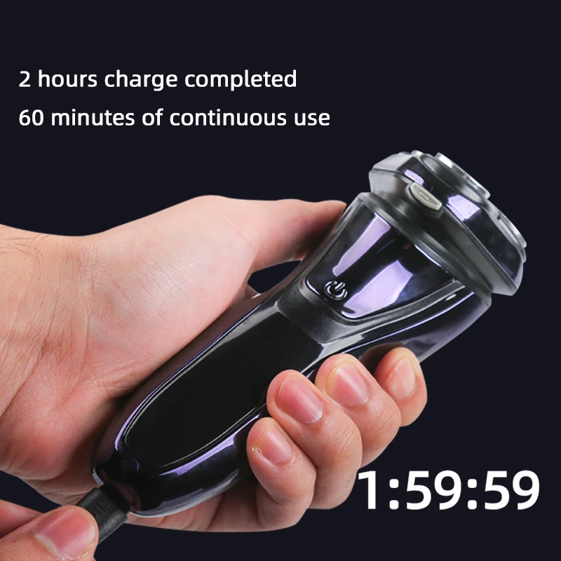 Электрическая Мужская бритва полностью моющаяся режущая головка Smart