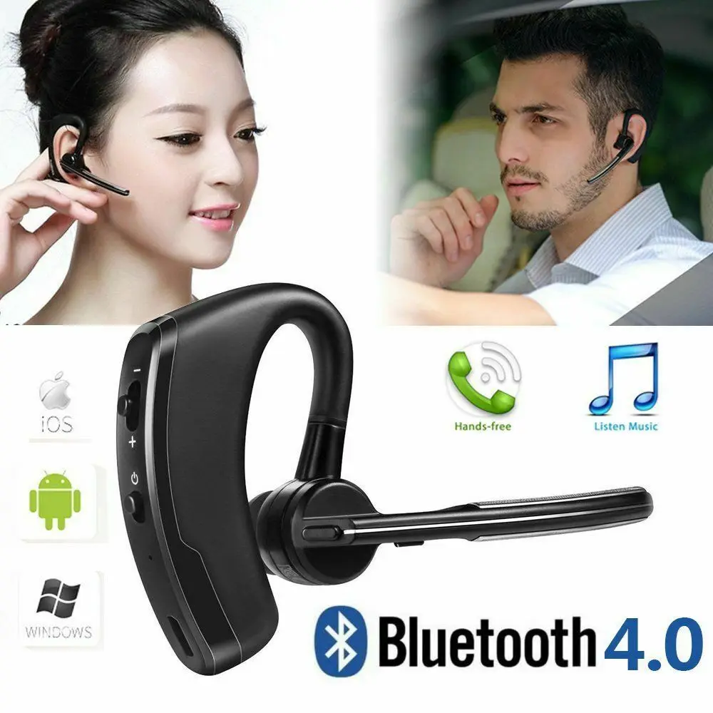 

Wireless Earphones Bluetooth Headset Handsfree Headphones for Samsung iPhone UK