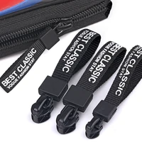 25pcs 3 5 weave rope zipper pull end fit rope tag replacement buckle fixer zip cord bag suitcase tent backpack zipper head