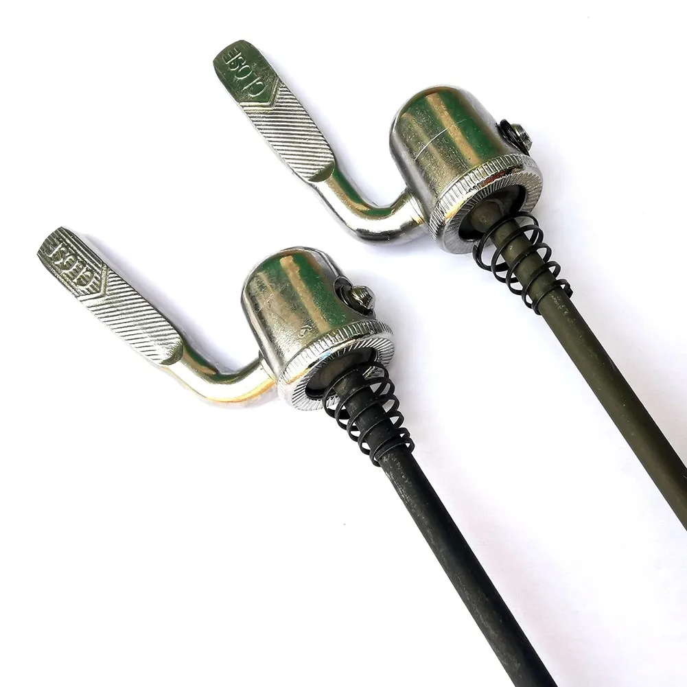 

Bicycle Quick Release Skewer Ultralight Steel Black Road Bike Wheel Hub Skewers Cycling Mountain Bike Accessories Parts190/195mm