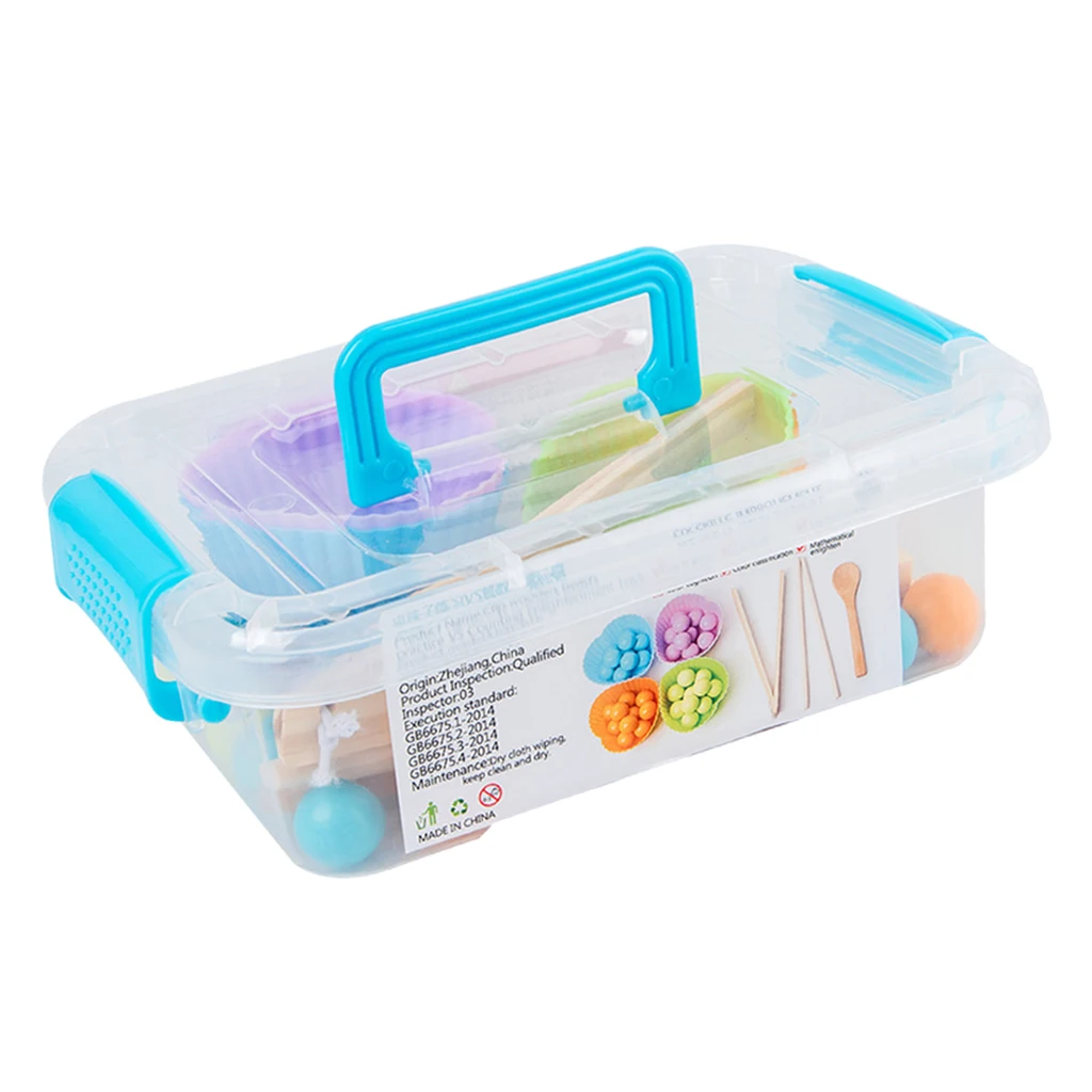

Kids Focus Concentration Practice Training Hold A Bean Math Start Toys
