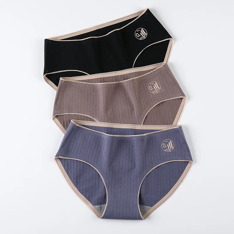 Графеновые бесшовные антибактериальные трусики 3A женские зимние японские из