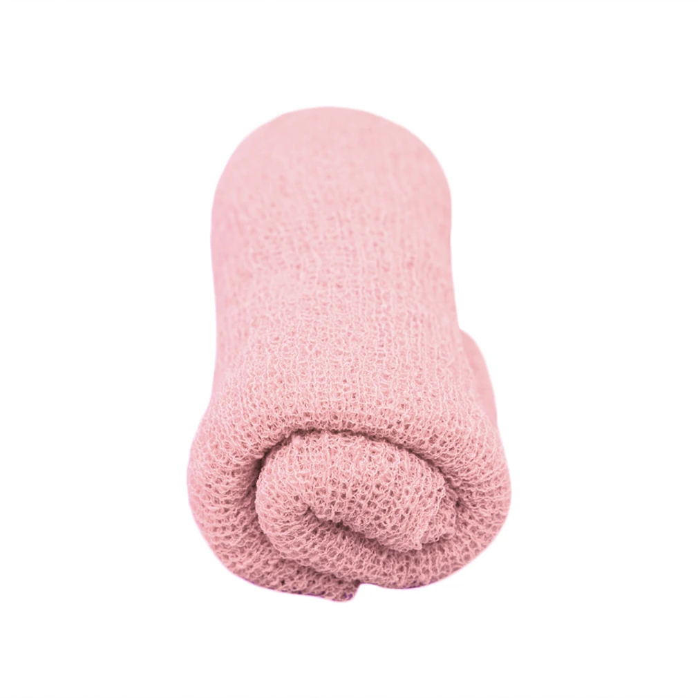 Baby Photography Props Blanket Rayon Wraps Stretch Knit Wrap Newborn Photo Hammock Swaddling Padding Nubble 40*150cm | Мать и ребенок