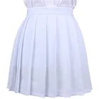 Японская плиссированная юбка с высокой талией, женские юбки, милая Женская Корейская одежда в стиле Харадзюку для женщин, мини-юбка