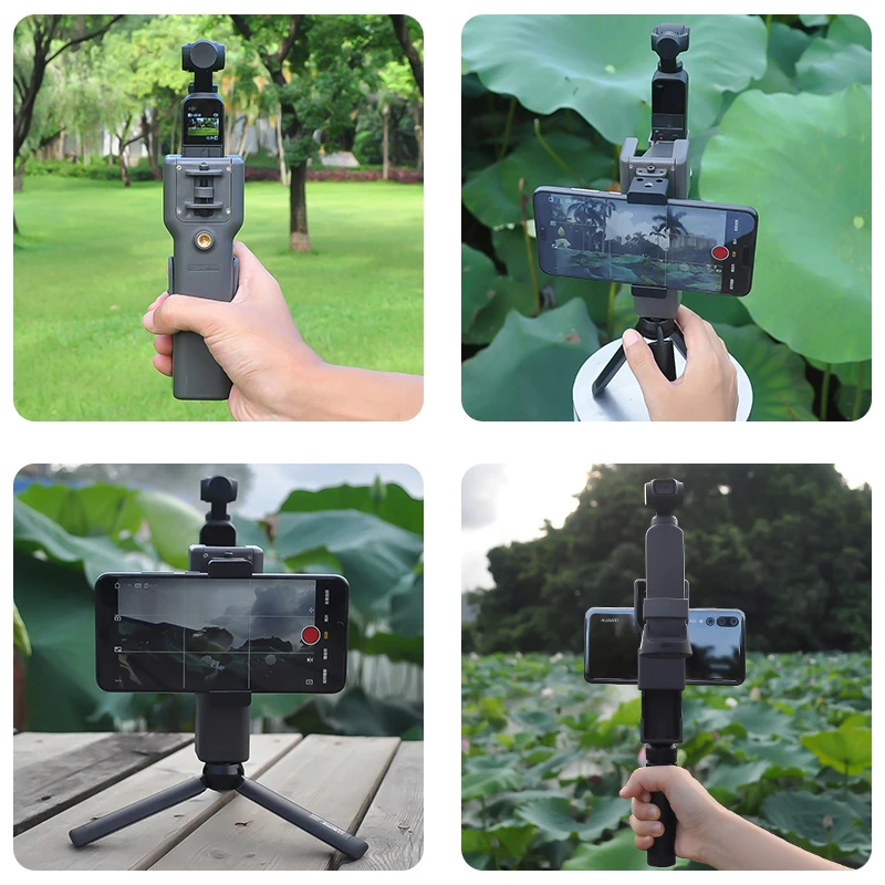 Z-Axis DJI OSMO Карманный Набор карданный складной ручной захват для DJI OSMO Карманный карданный стабилизатор кронштейн видеокамера аксессуары