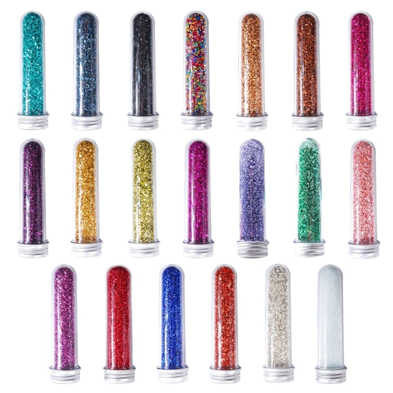 

DIY Crafts Nail Art Decorations Broken Glass Crushed Stones Crystal UV Epoxy Resin Filler Jewelry Making Fillings