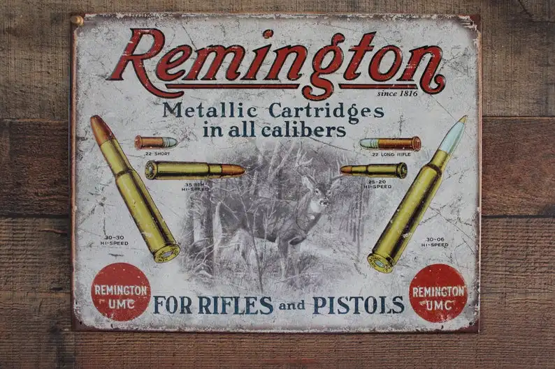 

Remington tin logo metal plate poster is suitable for room bar club wall decoration sign plaque