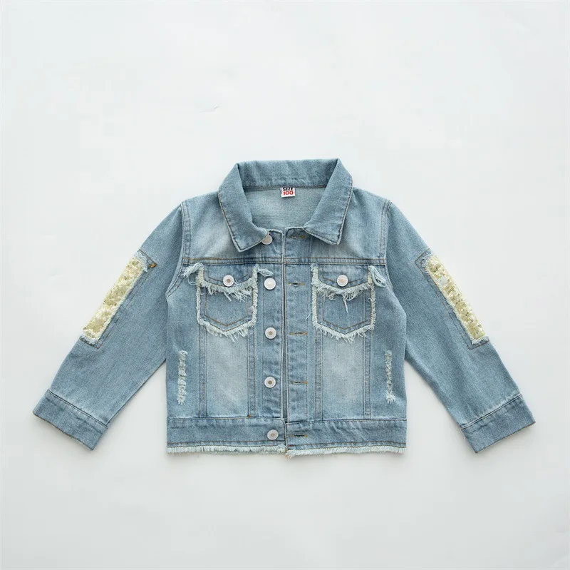 Куртки для девочек с рисунком единорога весенне-осеннее пальто героями